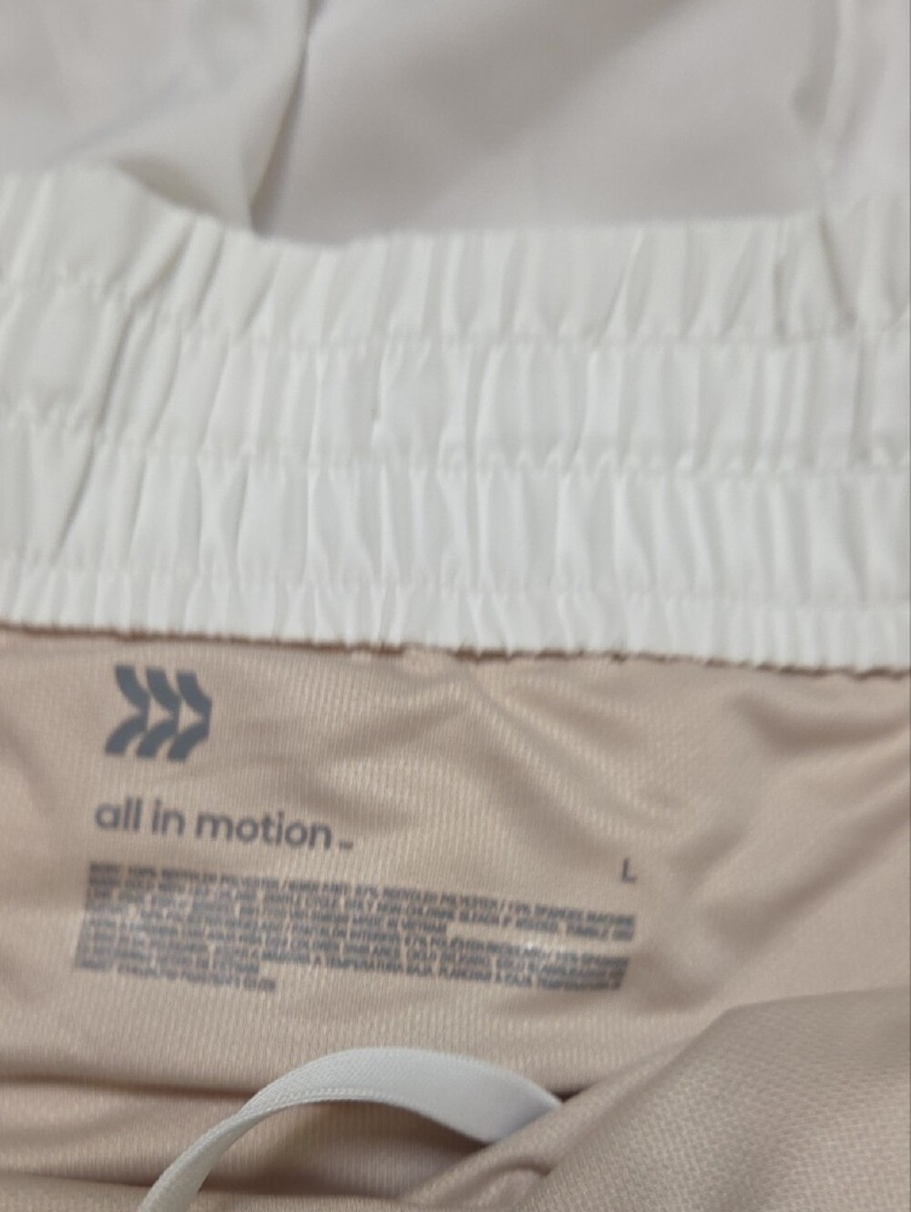 (#2C) 2 All in motion White Athletic Running Shorts - Women's - Picture 3 of 8
